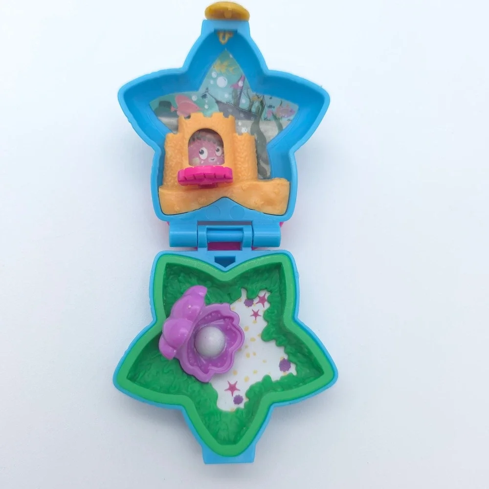 Polly Pocket Tiny Pocket Star Mermaid Mini Toy Mattel Blue Nostalgia 1990s Style